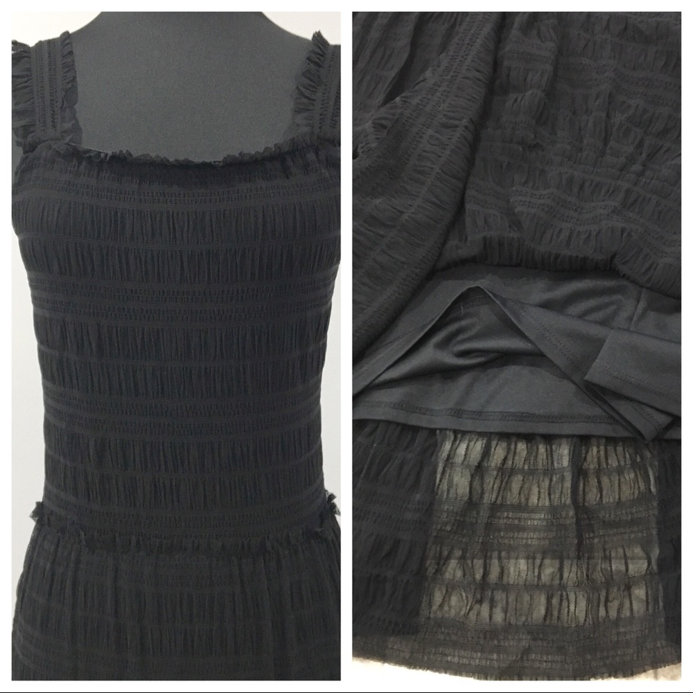 MAX STUDIO Black Midi Dress - Picture 6 of 8